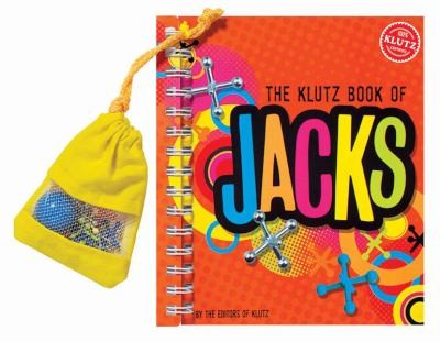 Cover for The Klutz Book of Jacks With MultiColored Jacks Rubber Ball Fabric Pouch
            
                Klutz Book Of