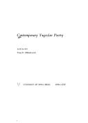 Cover for Contemporary Yugoslav poetry