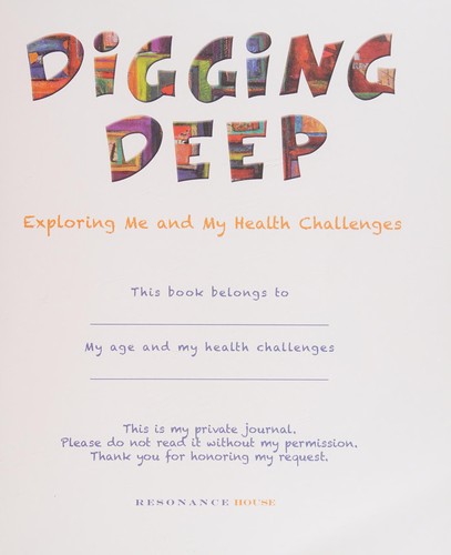 Cover for Digging deep