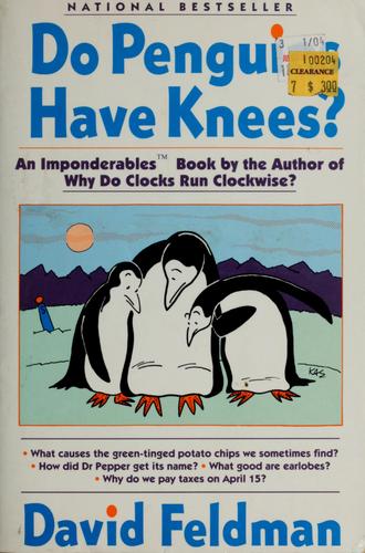 Cover for Do penguins have knees?
