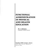 Cover for Functional administration in physical and health education