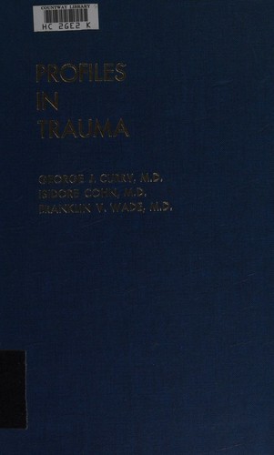 Cover for Profiles in trauma