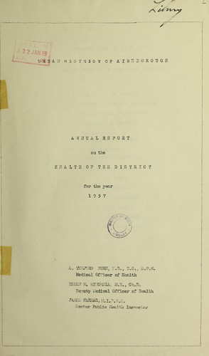 Cover for [Report 1957]