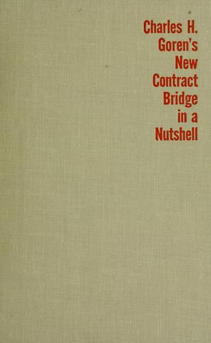 Cover for Charles H. Goren's New contract bridge in a nutshell.
