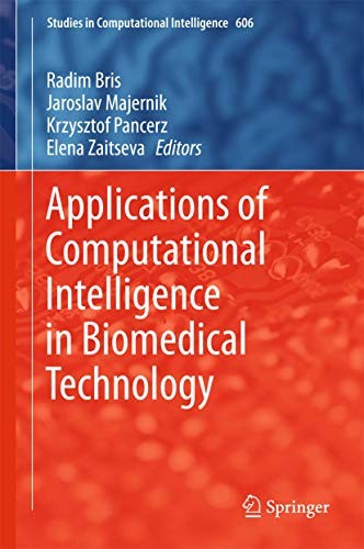 Cover for Applications of Computational Intelligence in Biomedical Technology