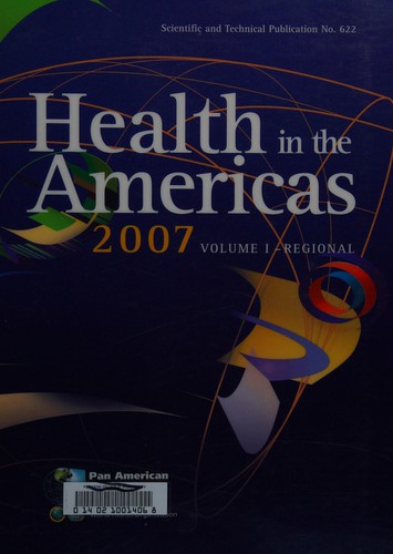 Cover for Health in the Americas, 2007 edition