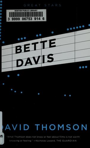 Cover for Bette Davis