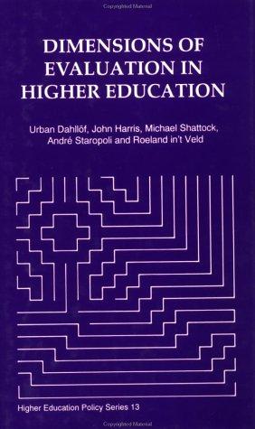 Cover for Dimensions of Evaluation