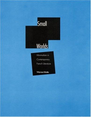 Cover for Small worlds