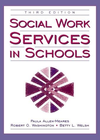 Cover for Social work services in schools