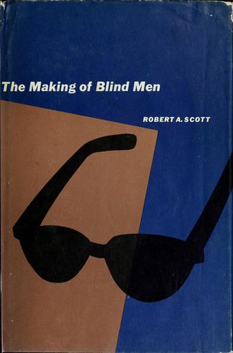 Cover for The making of blind men
