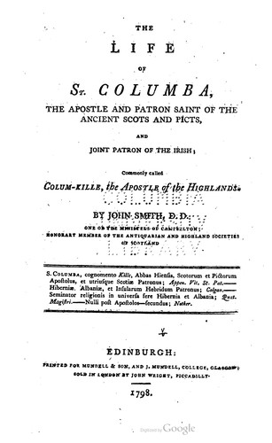 Cover for The life of St. Columba
