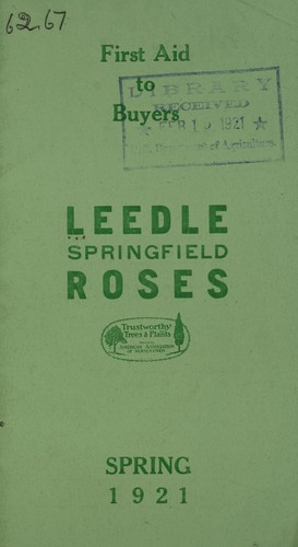 Cover for Leedle Springfield roses