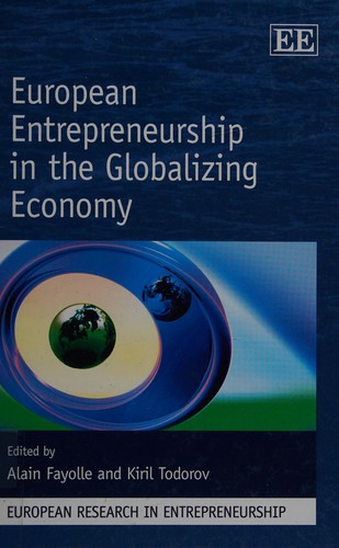 Cover for European entrepeneurship in the globalizing economy