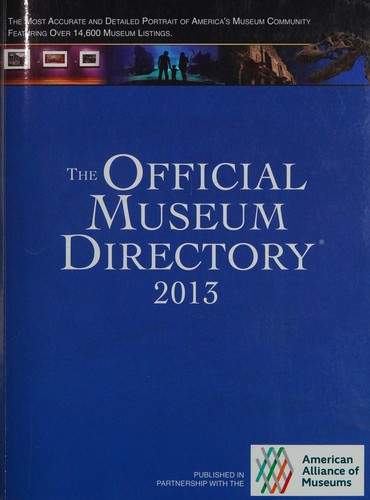 Cover for The official museum directory 2013