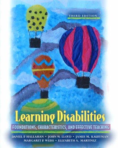 Cover for Learning disabilities