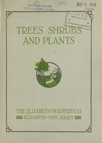 Cover for Trees, shrubs and plants