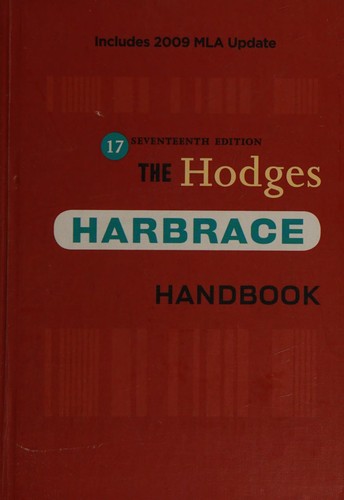 Cover for The Hodges Harbrace handbook