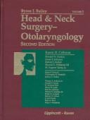 Cover for Head and neck surgery--otolaryngology