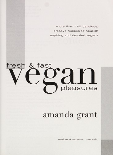 Cover for Fresh and fast vegan