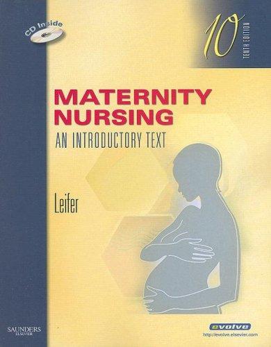 Cover for Maternity Nursing: An Introductory Text (Maternity Nursing: An Introductory Text ( Burroughs))