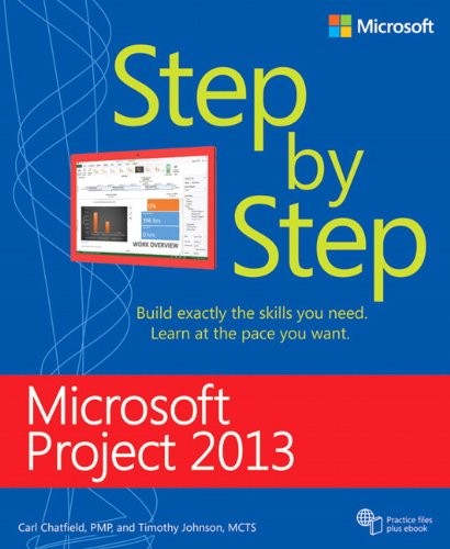 Cover for Microsoft Project 2013 Step by Step