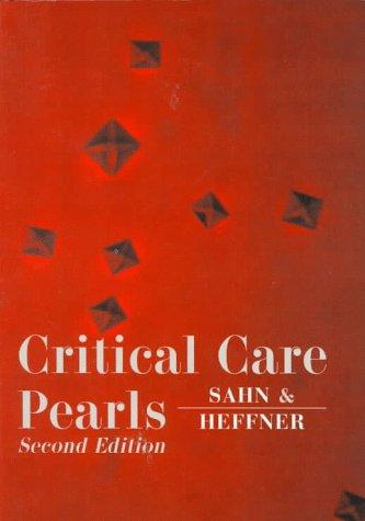 Cover for Critical care pearls