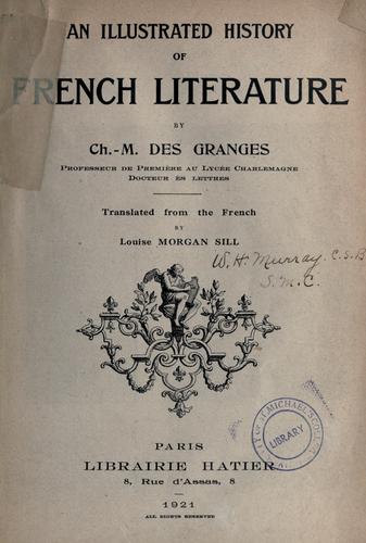 Cover for An illustrated history of French literature