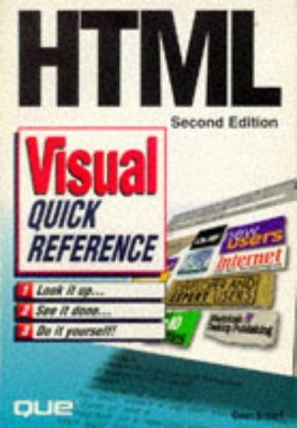Cover for HTML visual quick reference