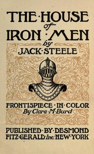 Cover for The house of iron men