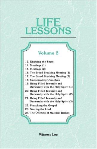 Cover for Life Lessons, Vol. 2 (Messages 13-24)