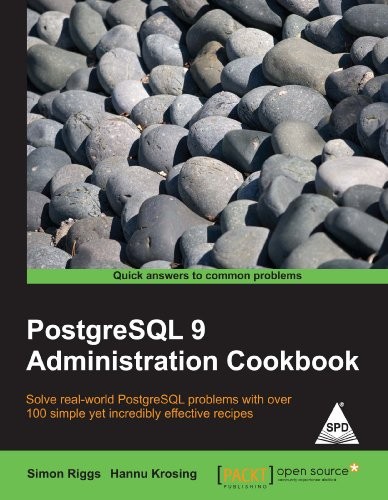 Cover for PostgreSQL 9 Administration Cookbook
