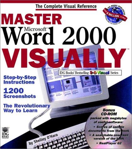 Cover for Master Microsoft Word 2000 visually