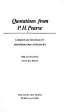 Cover for Quotations from P.H.Pearse