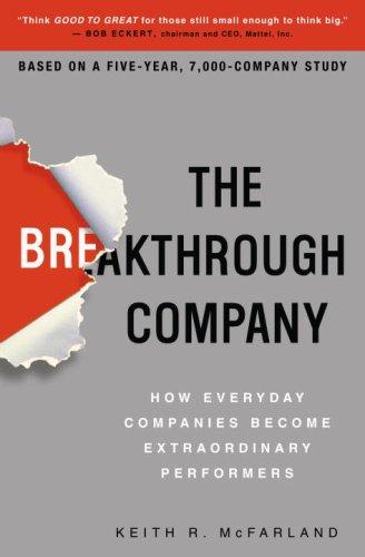 Cover for The Breakthrough Company