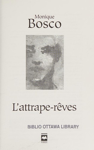 Cover for L'Attrape-Reves
