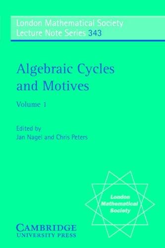 Cover for Algebraic Cycles and Motives