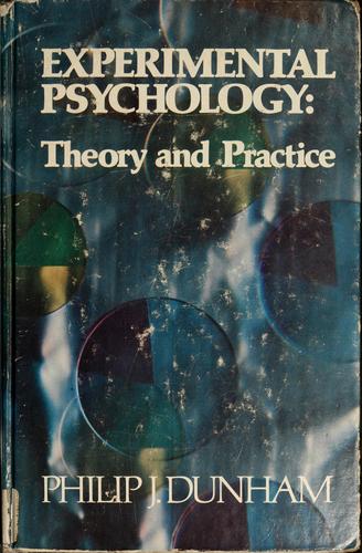 Cover for Experimental psychology