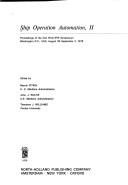 Cover for Ship operation automation, II