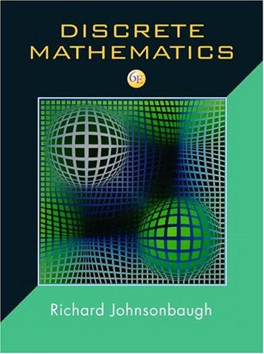 Cover for Discrete Mathematics (6th Edition) (Jk Computer Science and Mathematics)