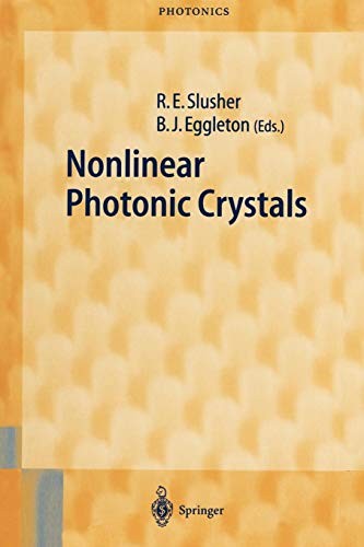 Cover for Nonlinear Photonic Crystals