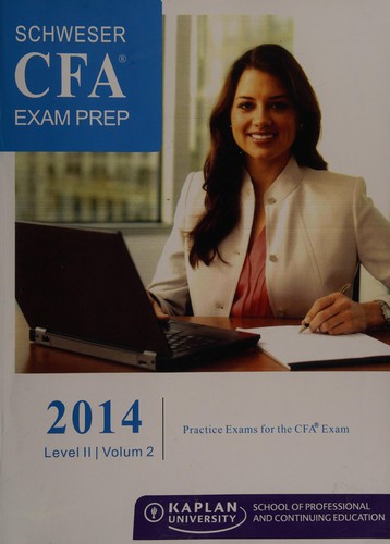 Cover for Practice exams for the 2014 CFA exam