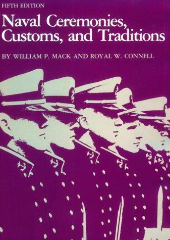 Cover for Naval ceremonies, customs, and traditions