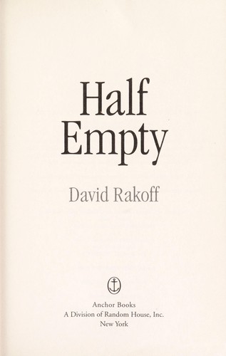 Cover for Half Empty