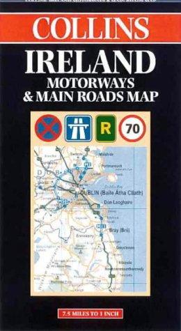 Cover for Ireland Motorways and Main Roads Map