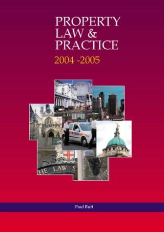 Cover for Property Law and Practice (Lpc Guides)
