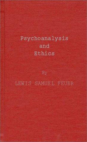 Cover for Psychoanalysis and ethics.