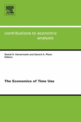 Cover for The Economics of Time Use, Volume 271 (Contributions to Economic Analysis)