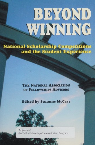 Cover for Beyond winning