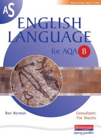 Cover for AS English Language for AQA B